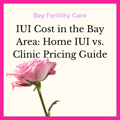 IUI Cost in the Bay Area: Home IUI vs. Clinic Pricing Guide