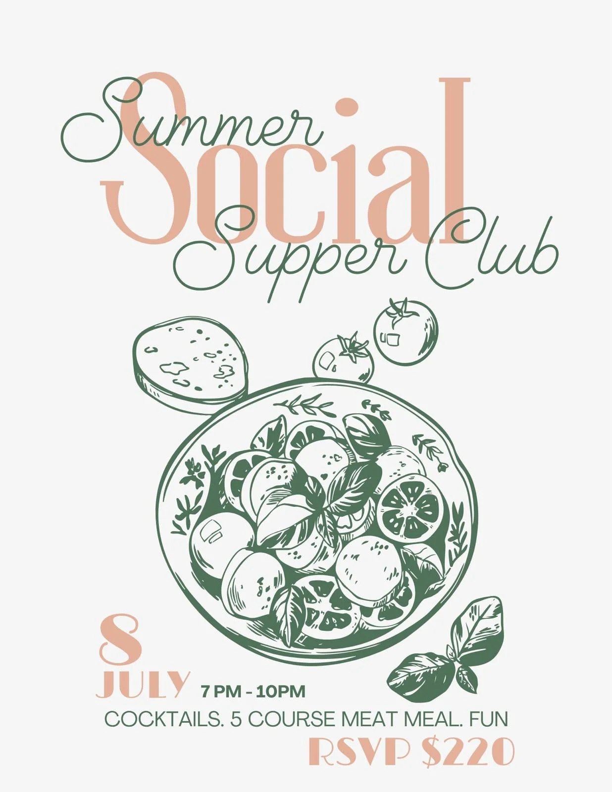Summer Social - Supper Club.