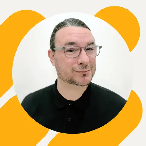 Podcast cover image with Jake Burghardt headshot