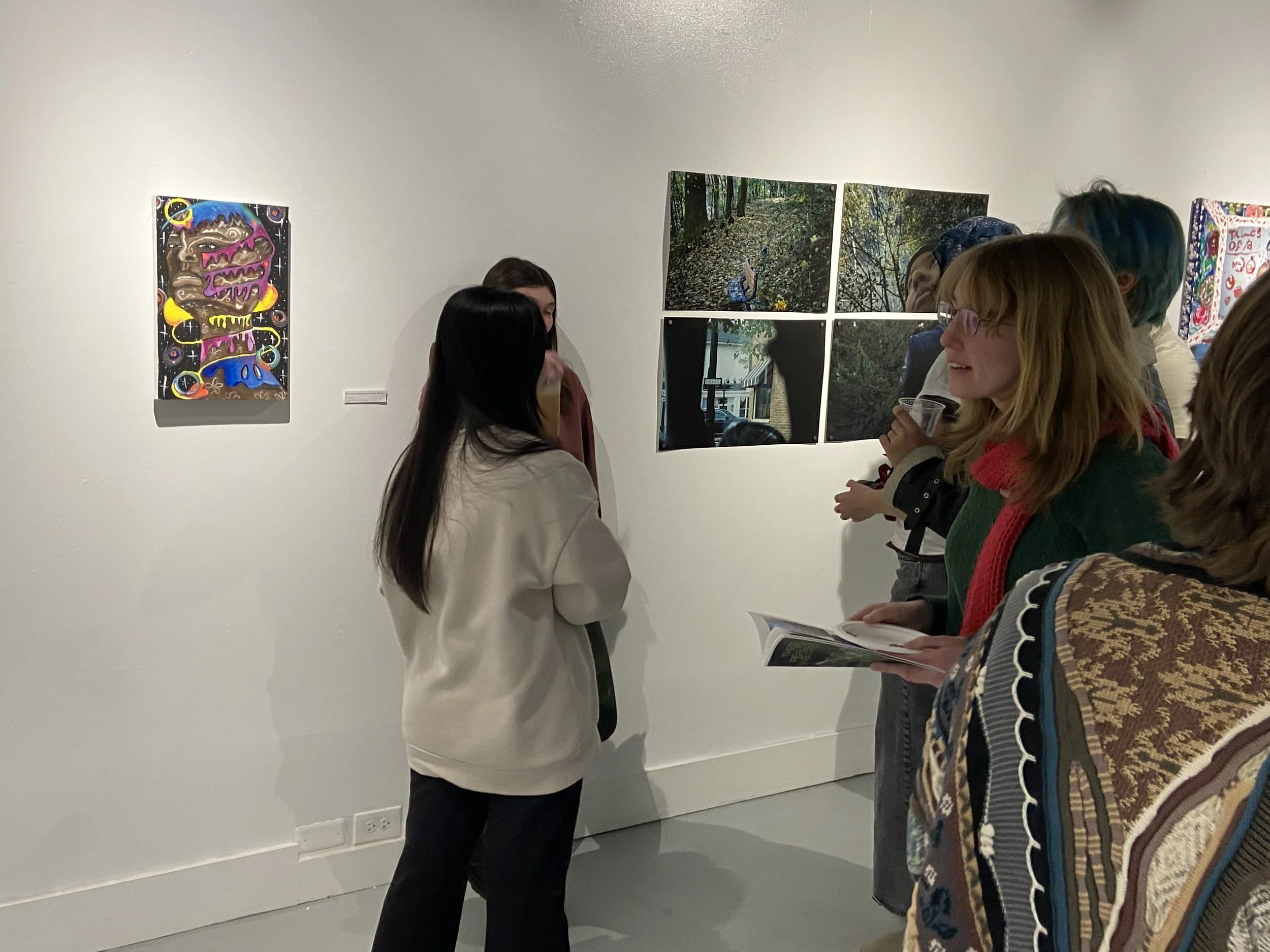 Left to Right: Untitled by Courtney Simmons & Renai Heath and Hypervigilance by Courtney Simmons