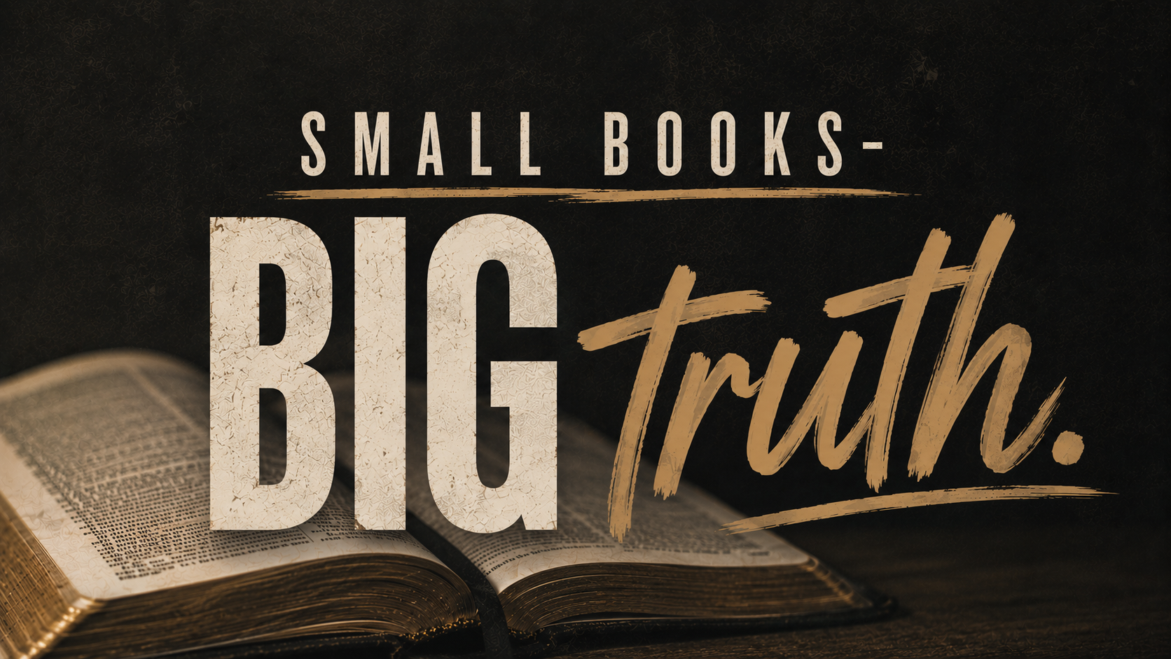 Current Sermon Series-Wisdom for Everyday Life