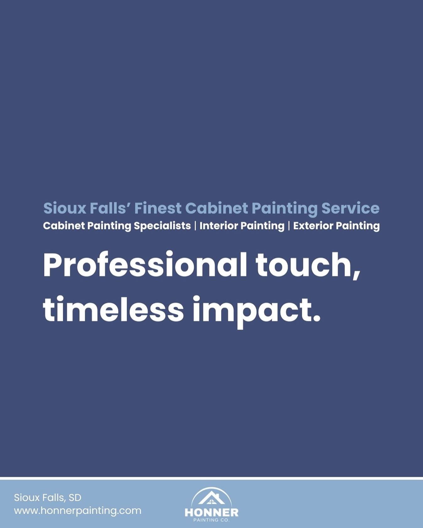 Quality you can see, craftsmanship you can feel. 🛠️ Our professional touch leaves an impression that stands the test of time.

Request An Estimate:
📱605-366-7418
www.honnerpainting.com