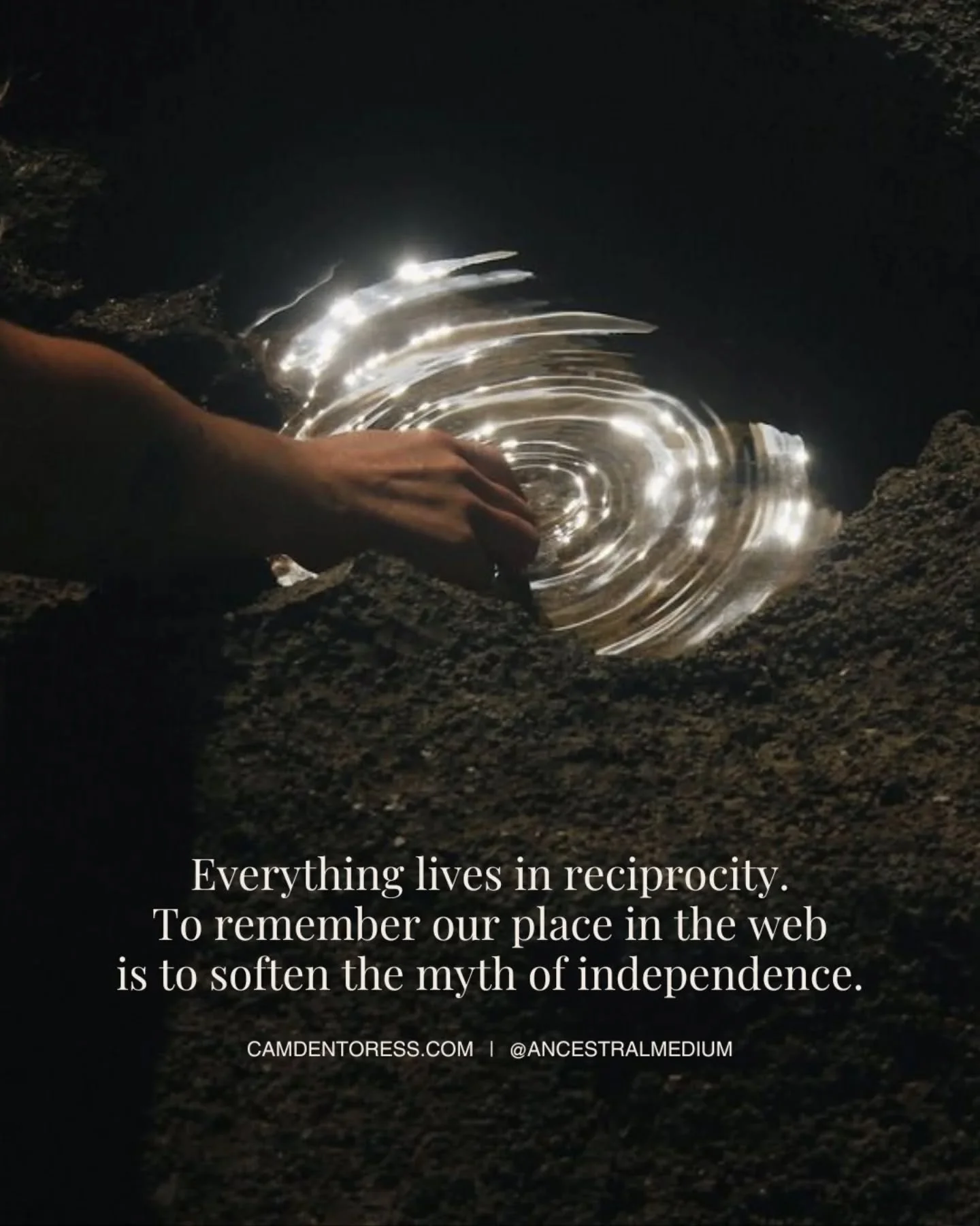 You are part of a tapestry far wider than your own story - woven with ancestors, elements, and unseen allies.

Your healing is not separate from theirs.
Your rising is part of the collective rhythm.

When you return to belonging, you return to your m