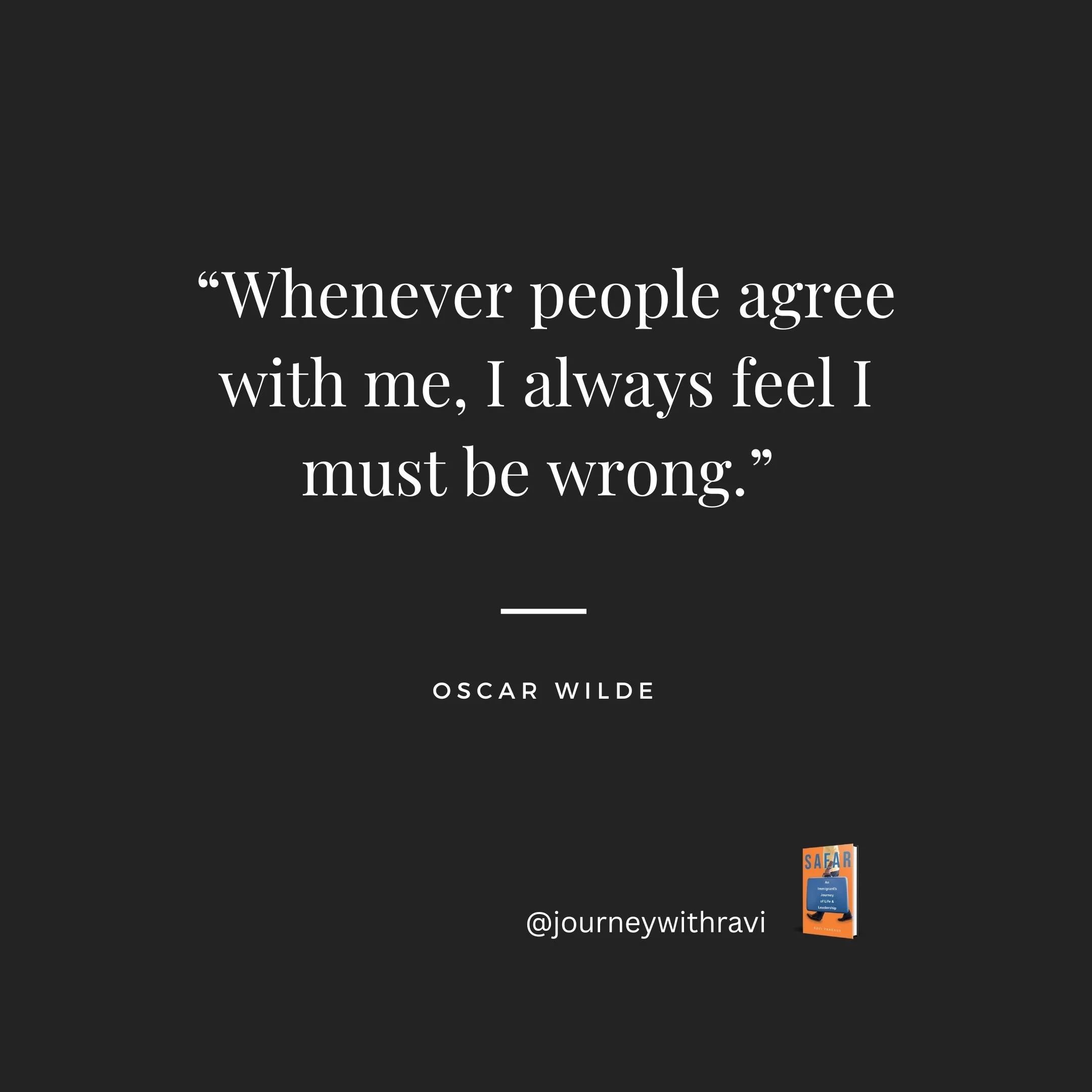 Avoid the Eco-Chamber…Save Your Soul…