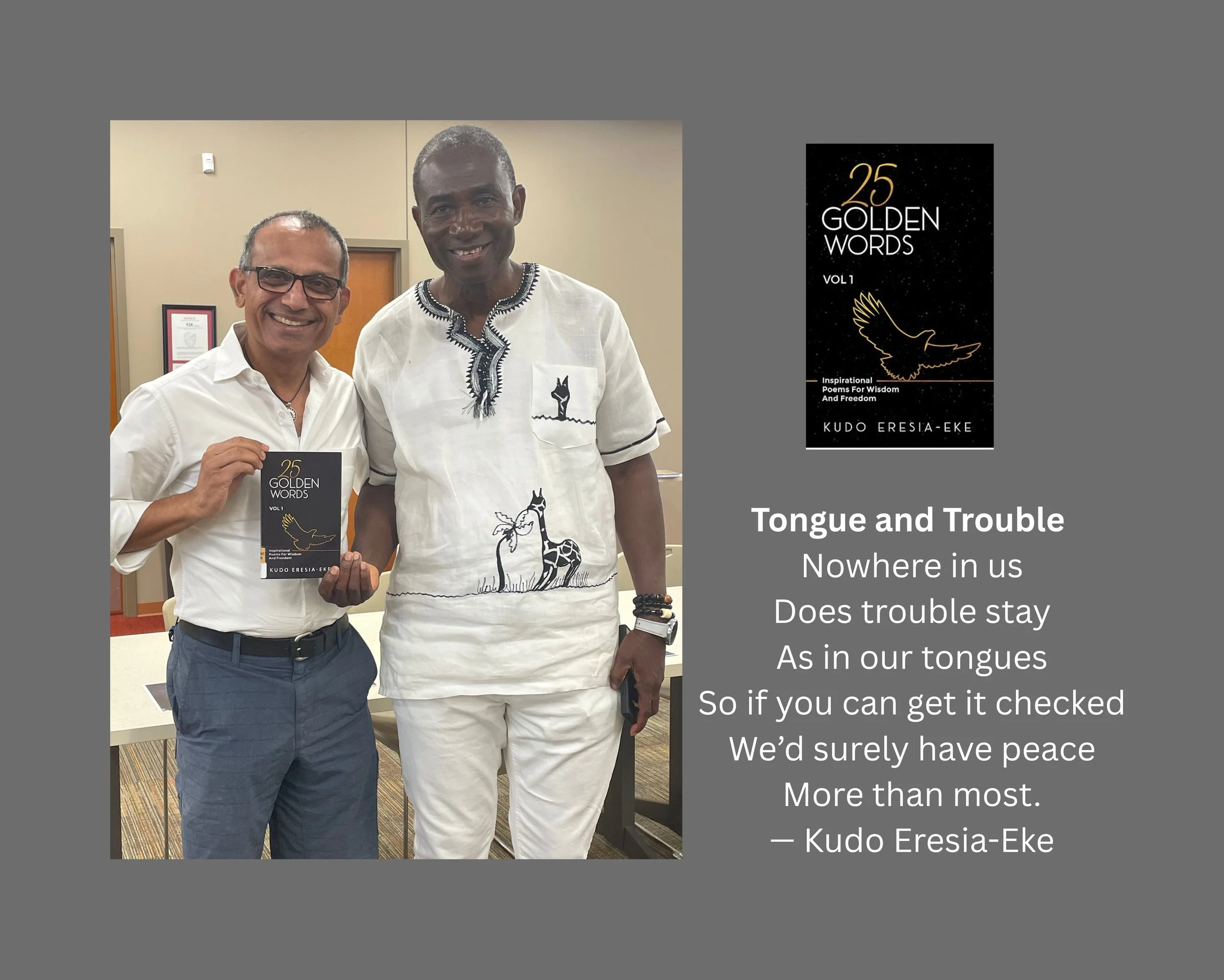 25 Golden Words from A World-Class Poet…