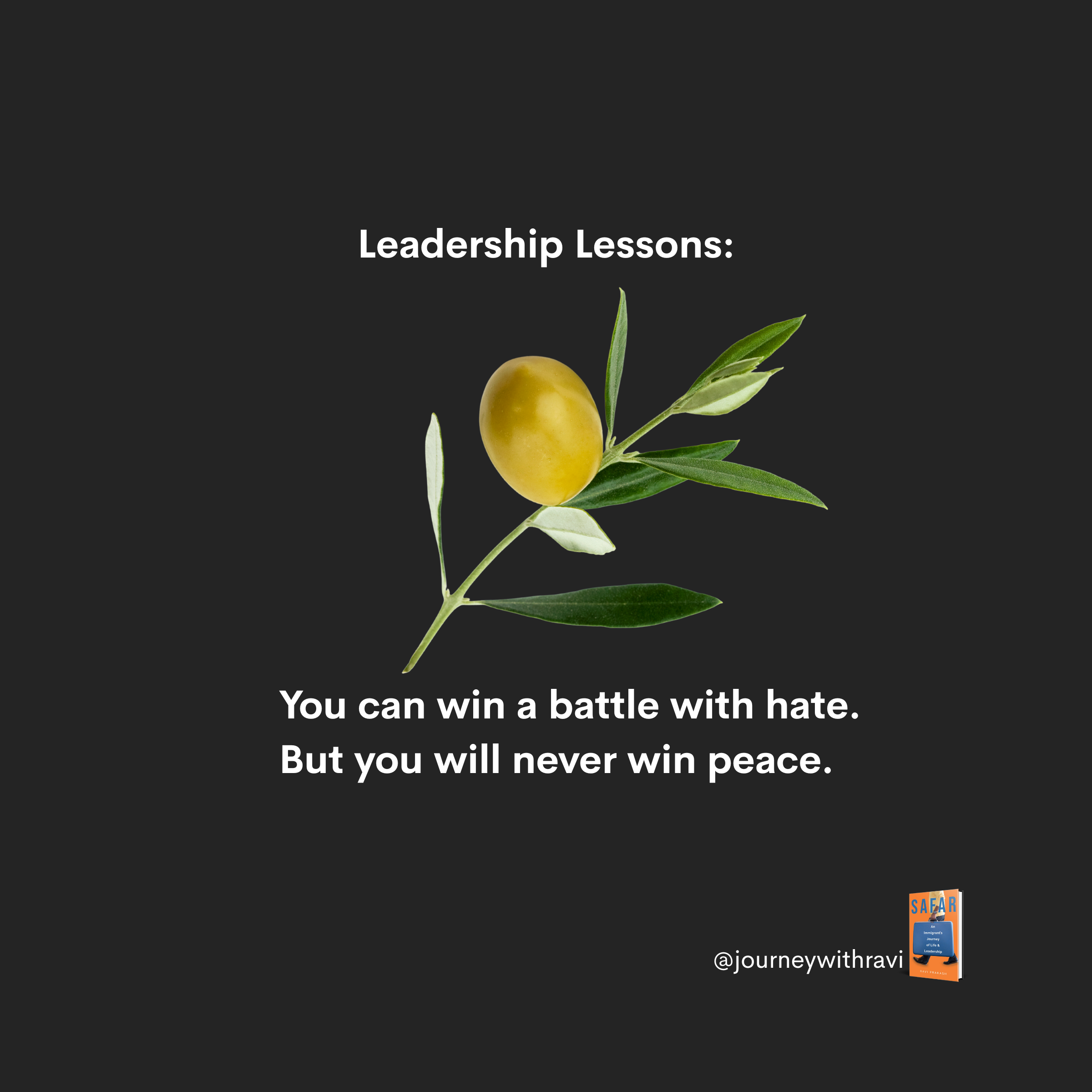 Leaders Lessons…