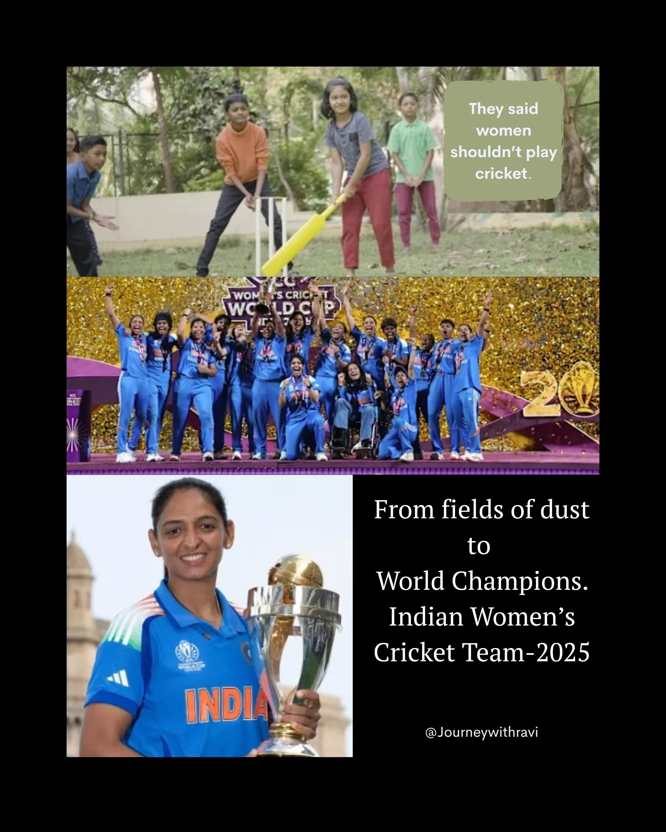 India’s Women’s Cricket Team Wins the Cricket World Cup!