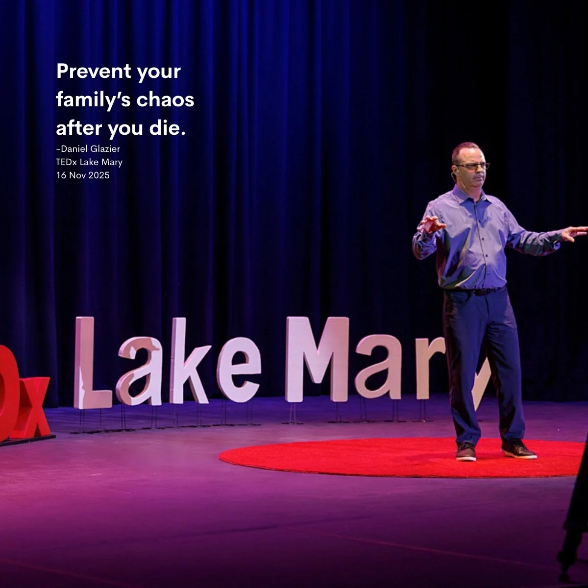 TEDx Speaker- Daniel Glazier