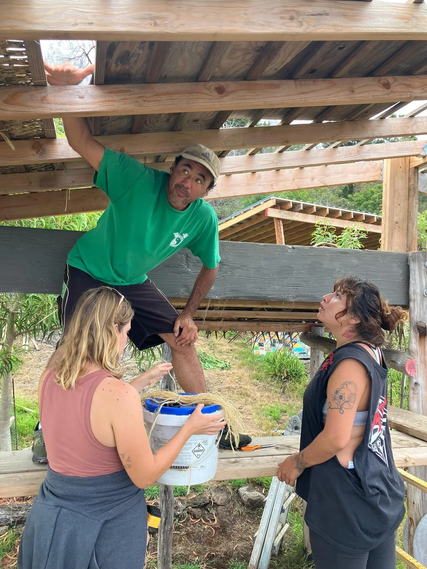 WEVE ALLLLMOST GOT A ROOF PEOPLE!!