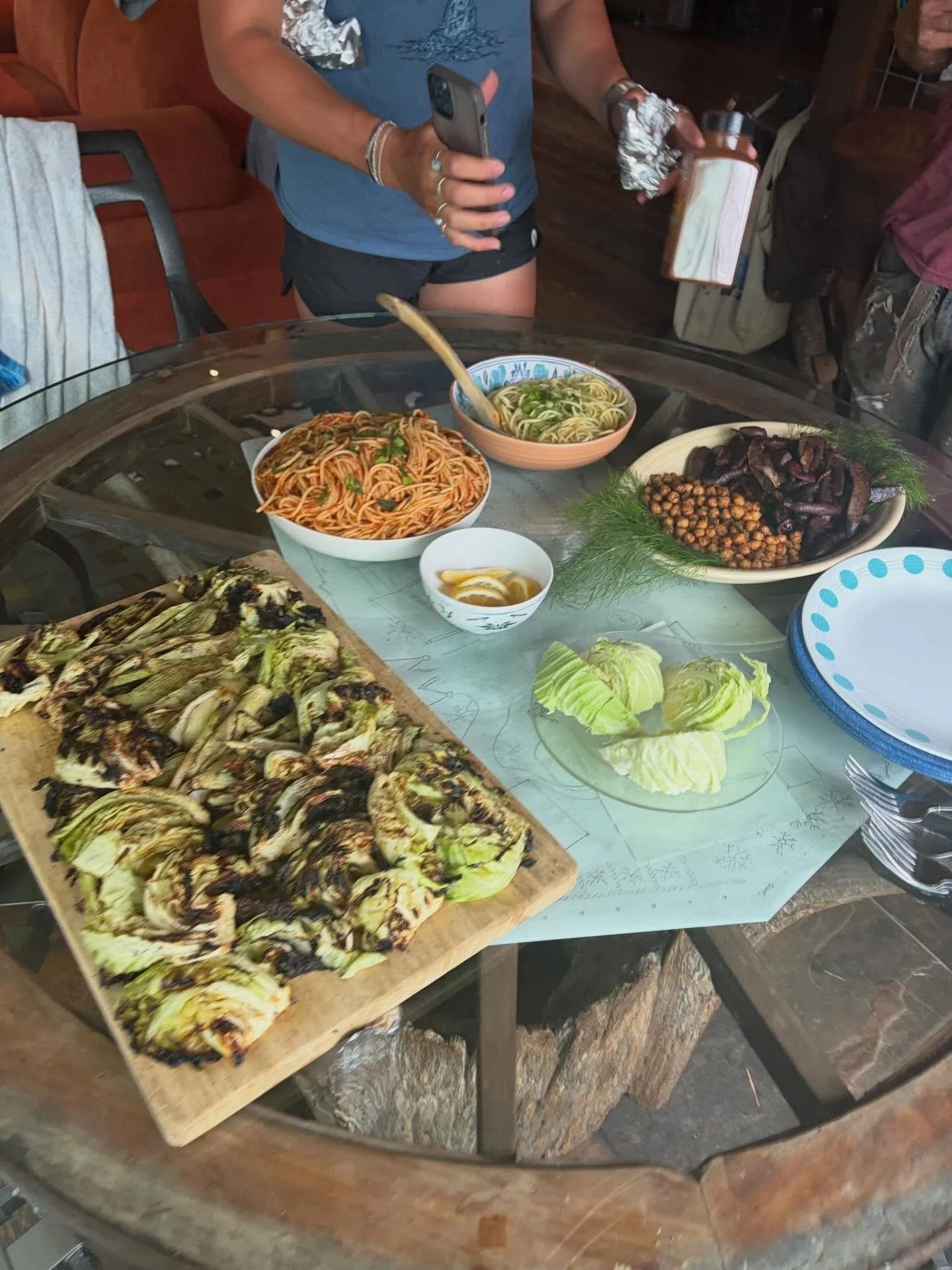 Group meal! Saba laba! Pizza oven!!