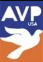 AVP USA logo with a white bird on an orange and blue background