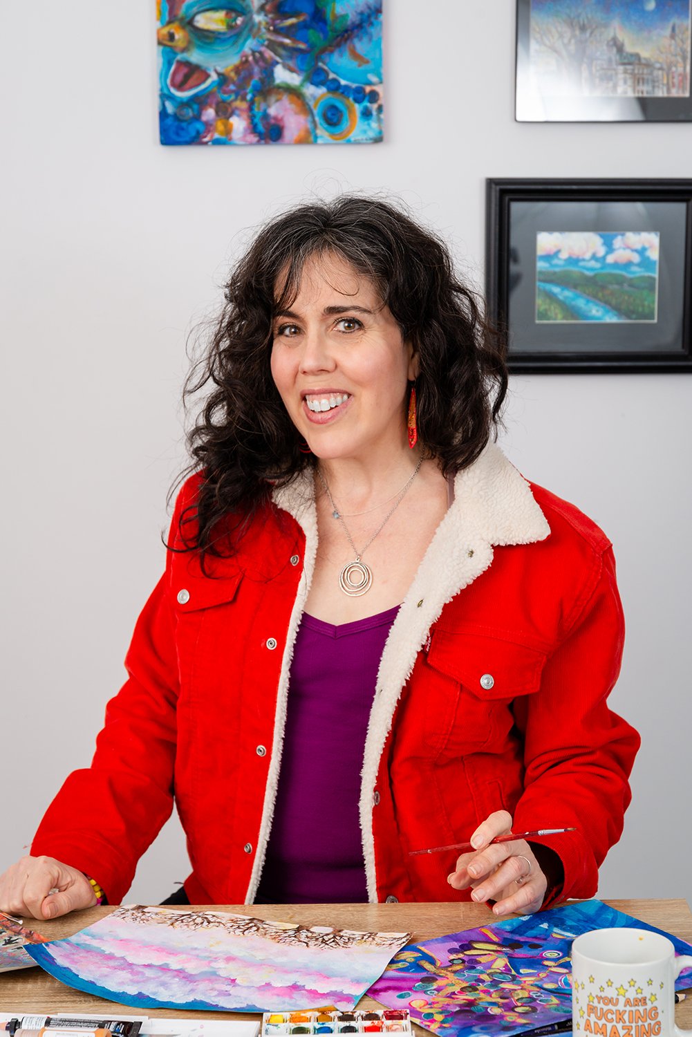 Brand portrait session with Nikki Gardner Studio, Northampton MA -- portrait photography for creative entrepreneurs