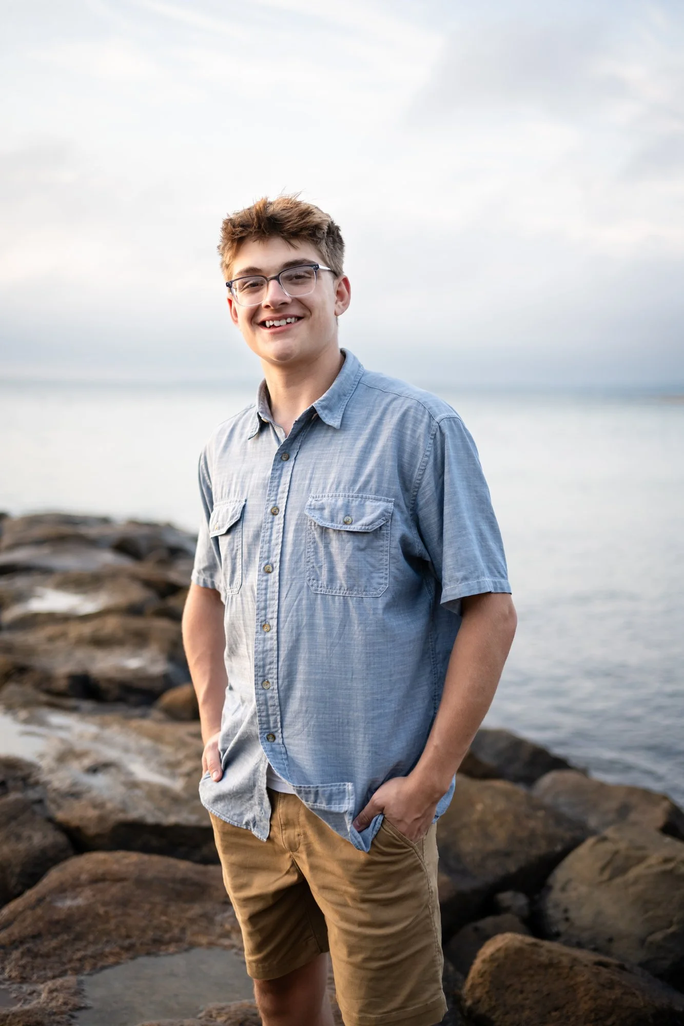 High School Senior Photo Boy at Beach.jpg