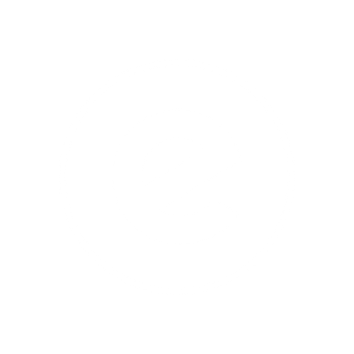 A modern black and white logo featuring a stylized lowercase 'e' inside a circle.