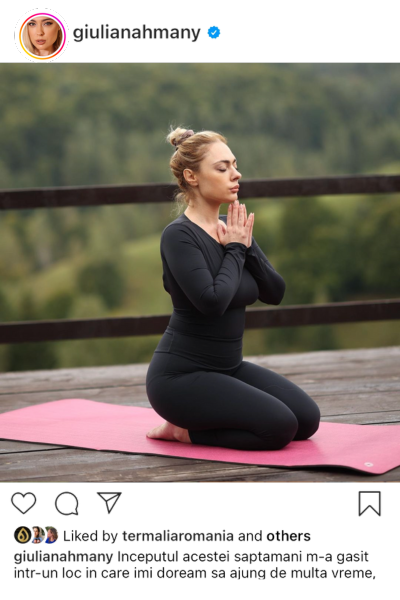 Giulia Nahmany Yoga Retreat  Akasha Retreat Romania