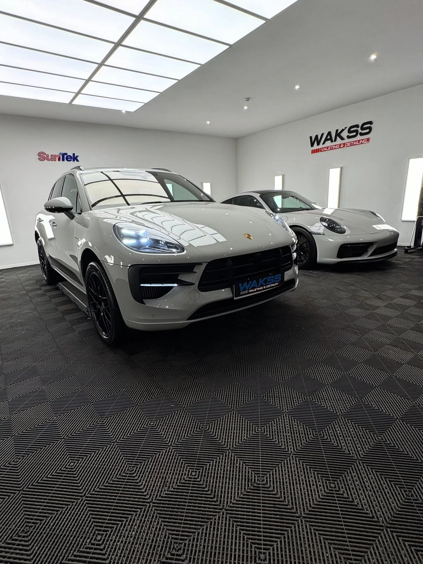 Porsche Macan GTS in for the full works 

✅full decontamination of paintwork 
✅removal of alloys / cleaned inside &amp; out
✅deep clean of calipers 
✅engine bay detail
✅single stage paint correction 
✅2 layer ceramic coating
✅glass &amp; alloy cerami