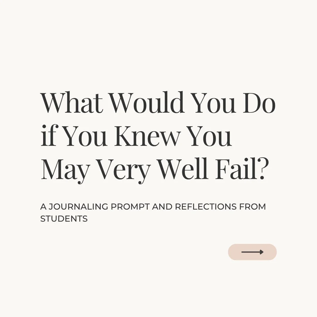 In today's Meditation &amp; Journaling Circle, we sat with a pretty big question around failure. Lots of sentiments came up, but the Circle shared a plethora of awesome, big-hearted reflections. The consenus? Failure can actually open doors towards a