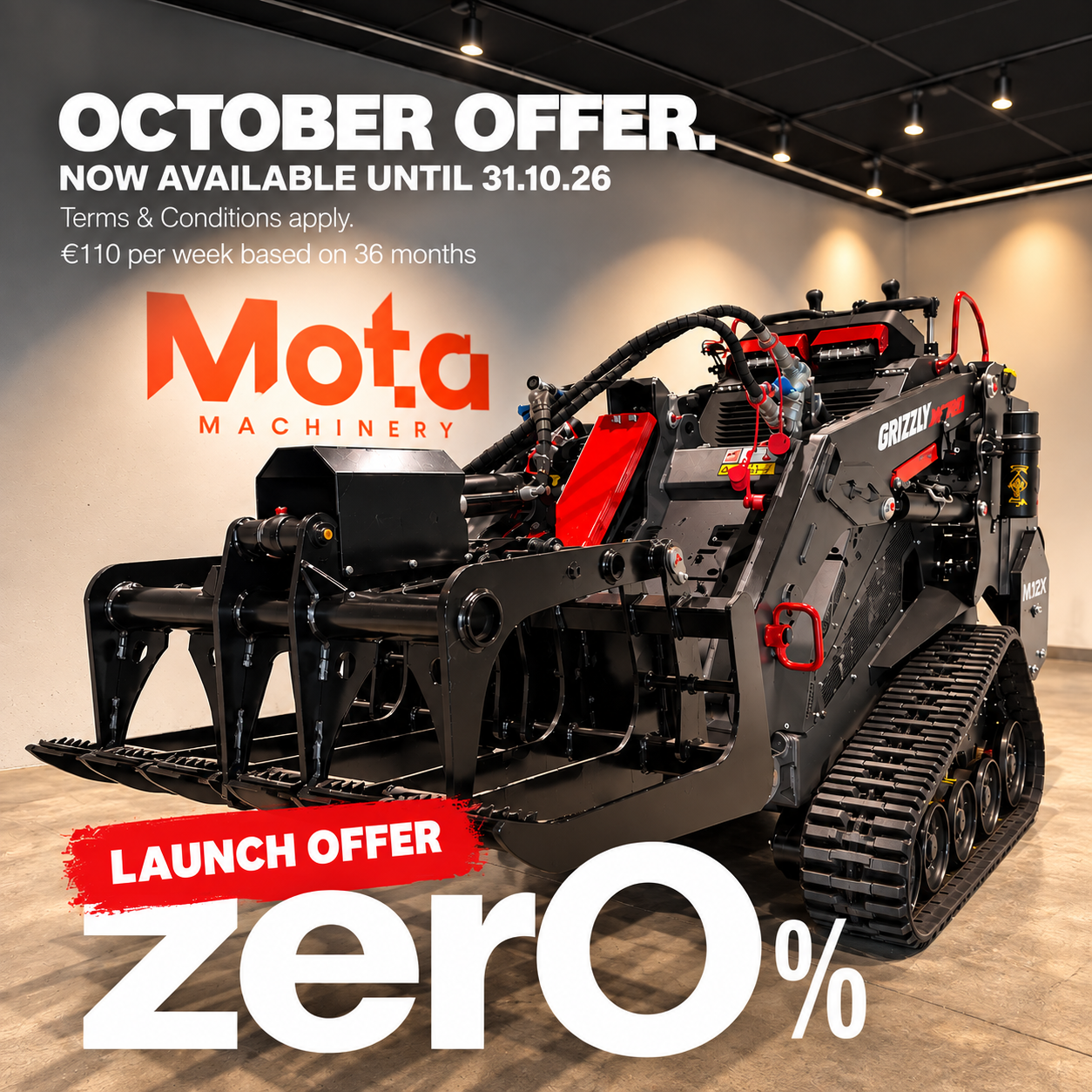 Grizzly Raptor 0% Finance offer