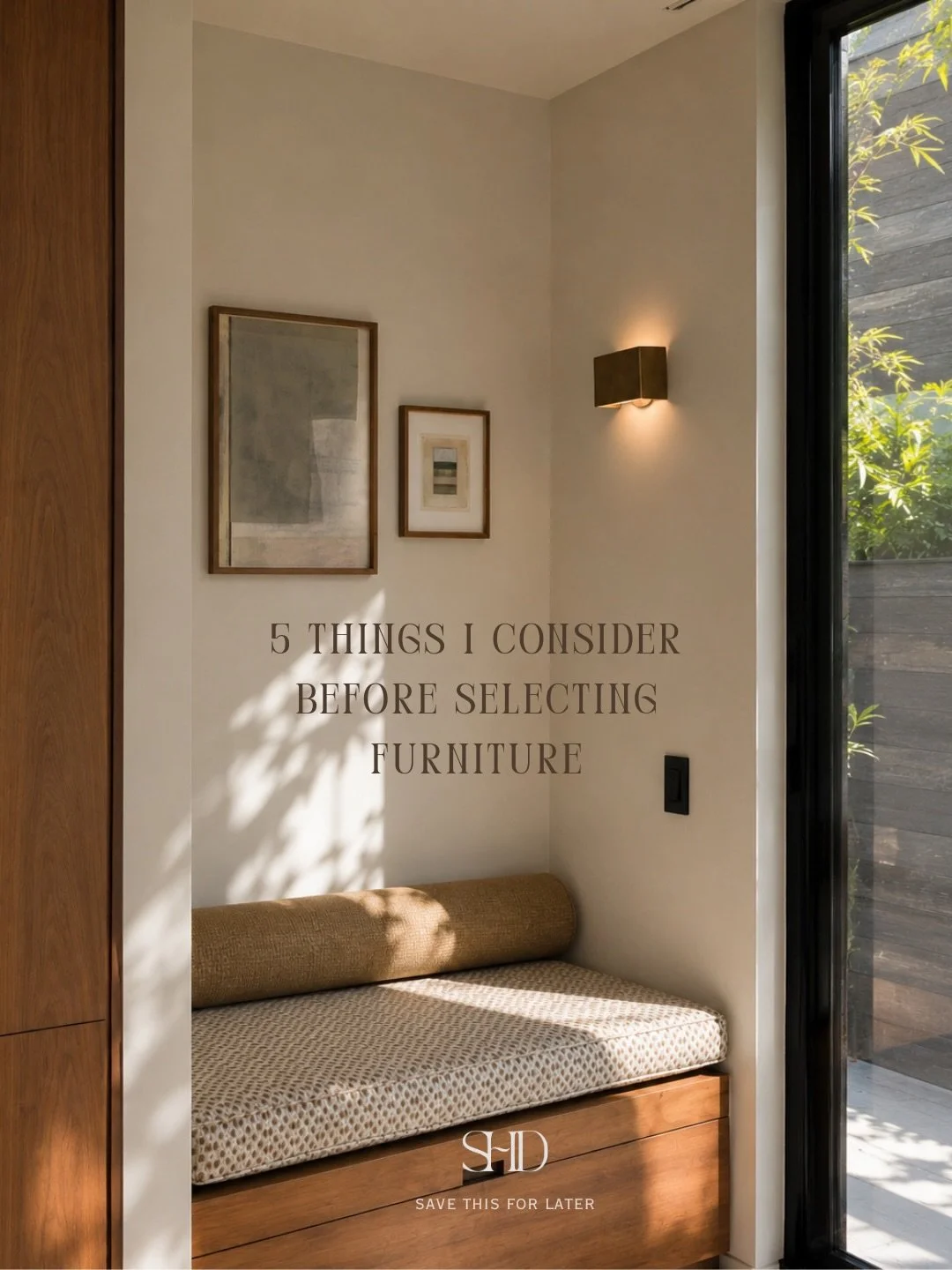 Furnishing a home is about so much more than selecting beautiful furniture.

Before I choose a single piece, I&rsquo;m considering scale, function, circulation, materiality, and how every element works together to create a cohesive, timeless space.

