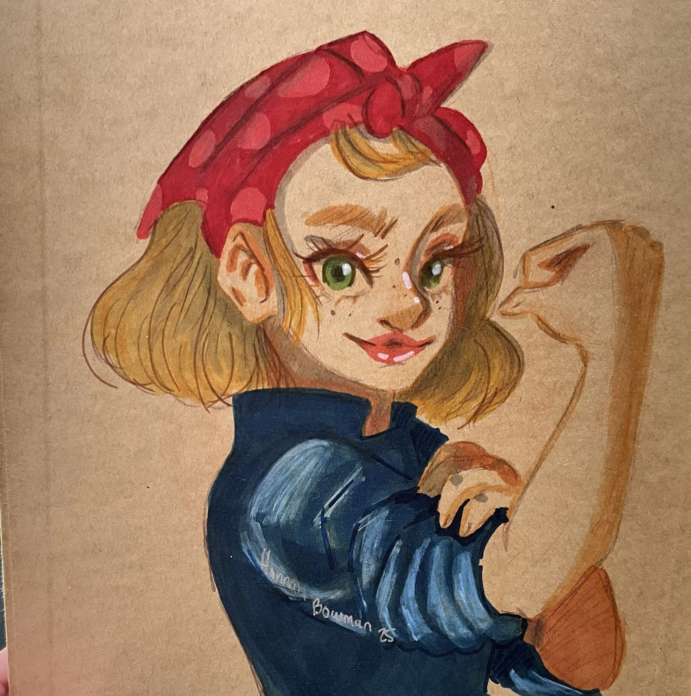 Hannah's Sketchbook tour