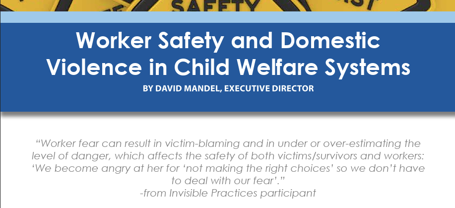 Worker Safety and Domestic Violence in Child Welfare Systems