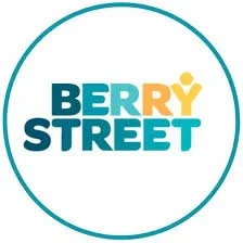 Berry Street logo with colorful letters in a circle