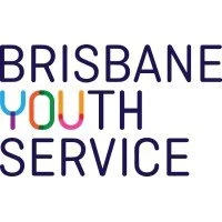 Brisbane Youth Service logo with colorful letters