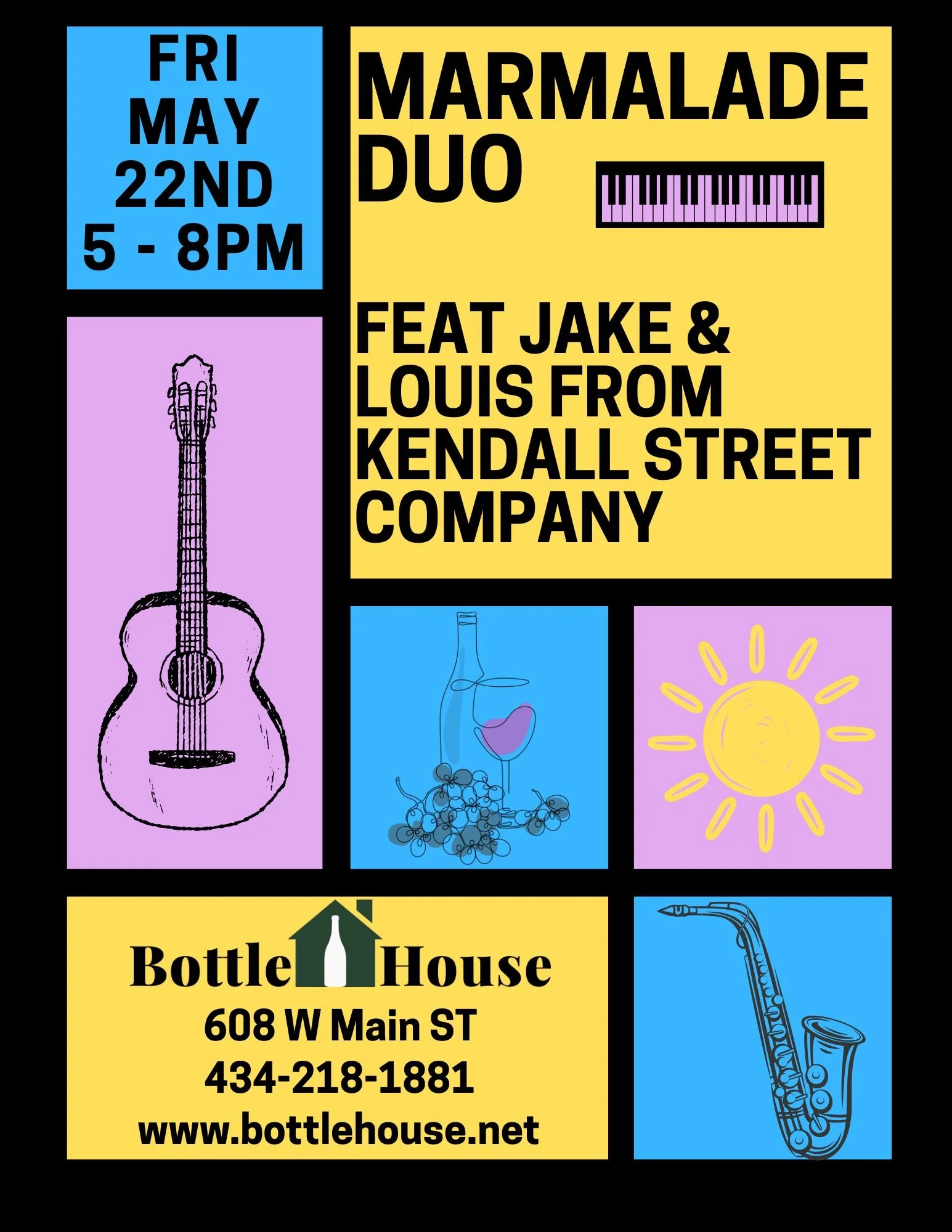 Marmalade Duo Featuring Jake &amp; Louis from Kendall Street Company 