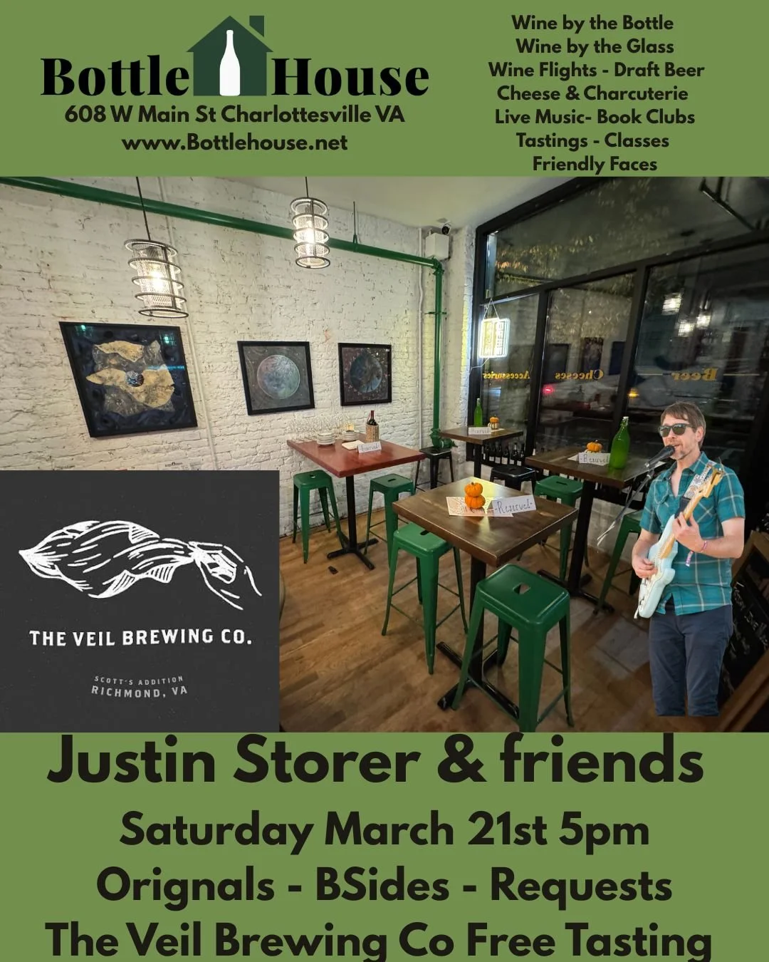 Justin Storer &amp; Veil Beer Tasting