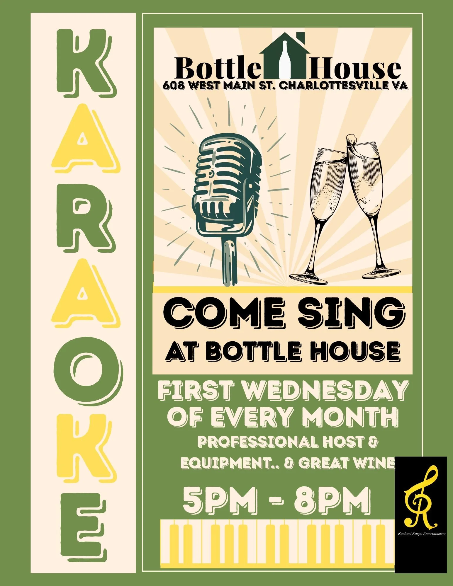Karaoke Night...1st Wednesday of the Month 