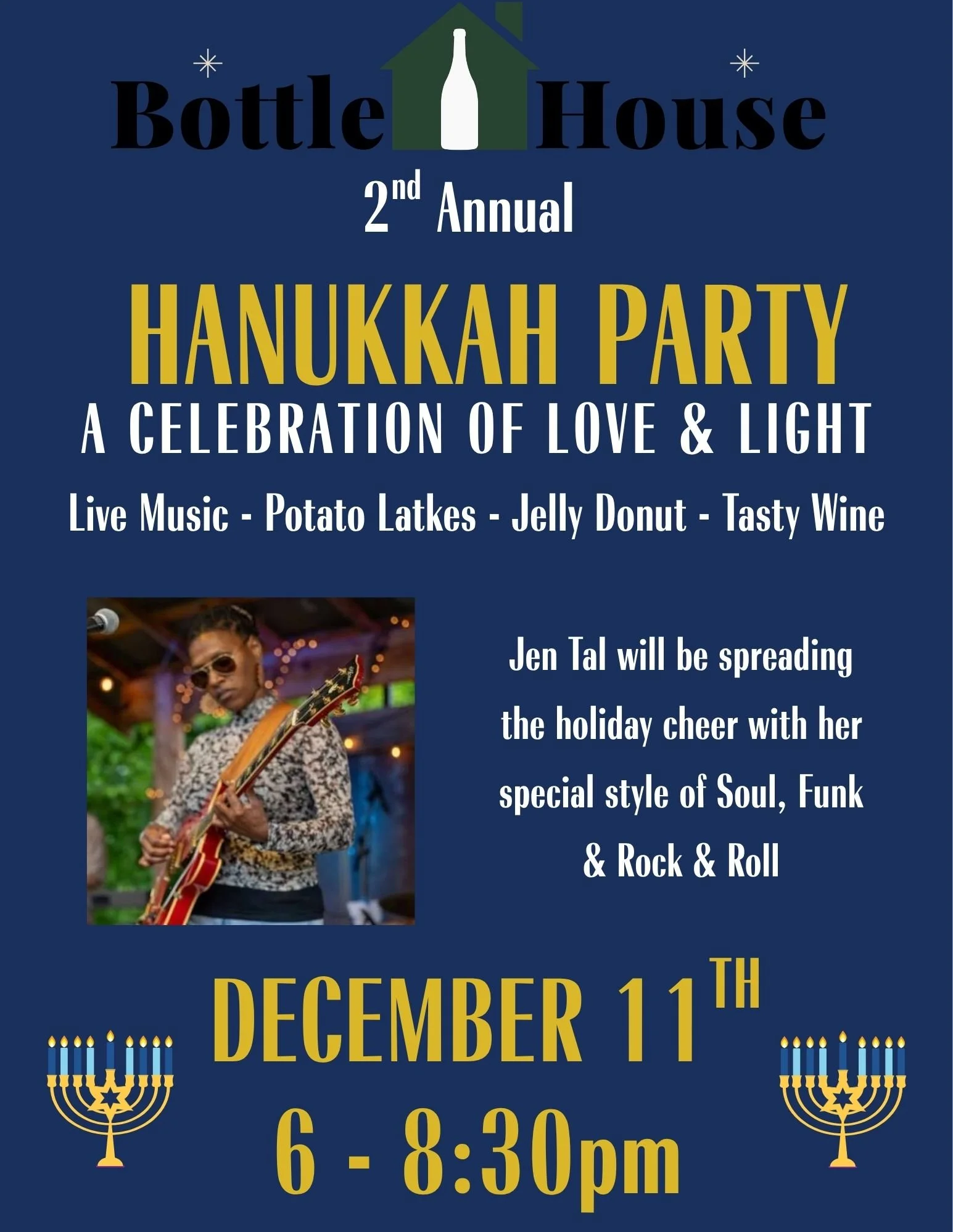 Jen Tal Hanukkah Party