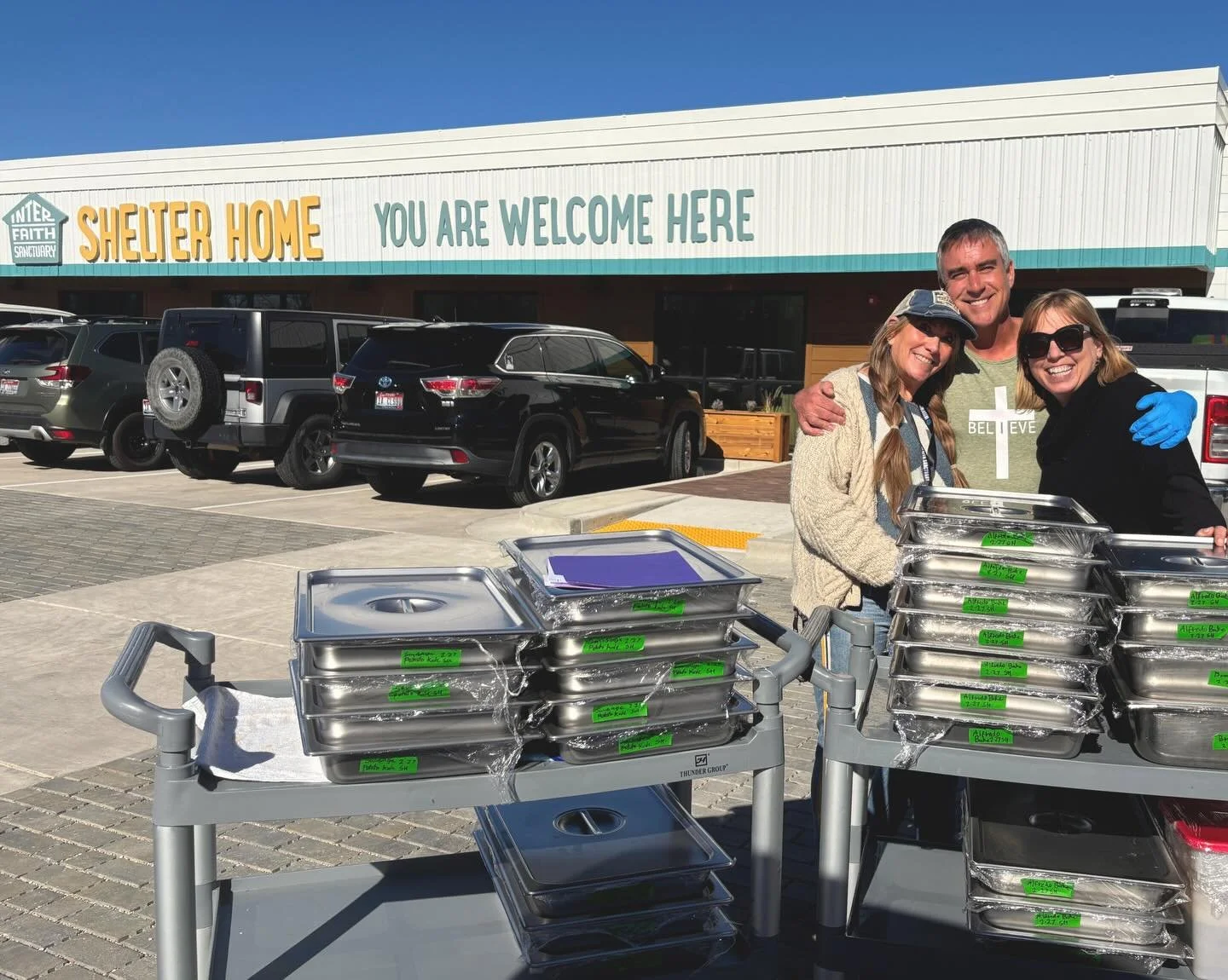 Last Friday we brought our first delivery of 500 meals to the new @sanctuaryboise shelter home! With help from grant funding through the @city_of_boise , we were able to ensure that the shelter&rsquo;s freezers were fully stocked upon opening their d