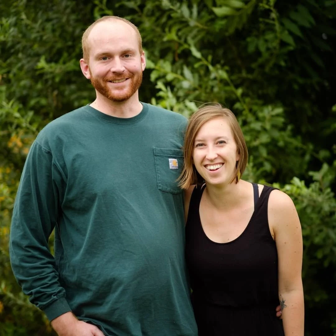 Jess & Ammon from Hen & Hare Microfarm