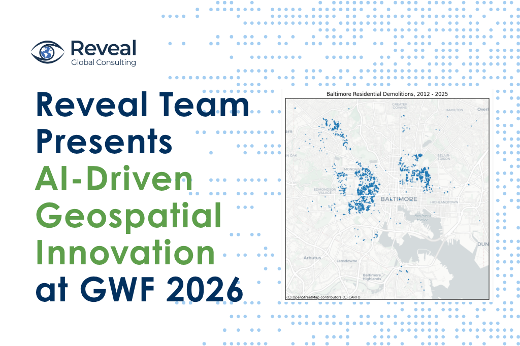 Reveal Team to Present AI-Driven Geospatial Innovation at GWF 2026
