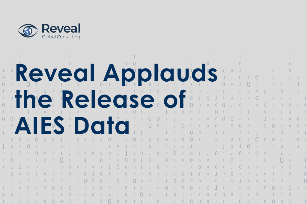 Reveal Applauds the Release of AIES Data