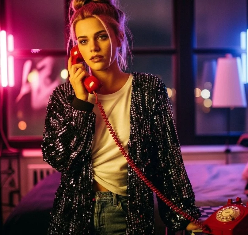 Midnight Stardust Sequin Jacket