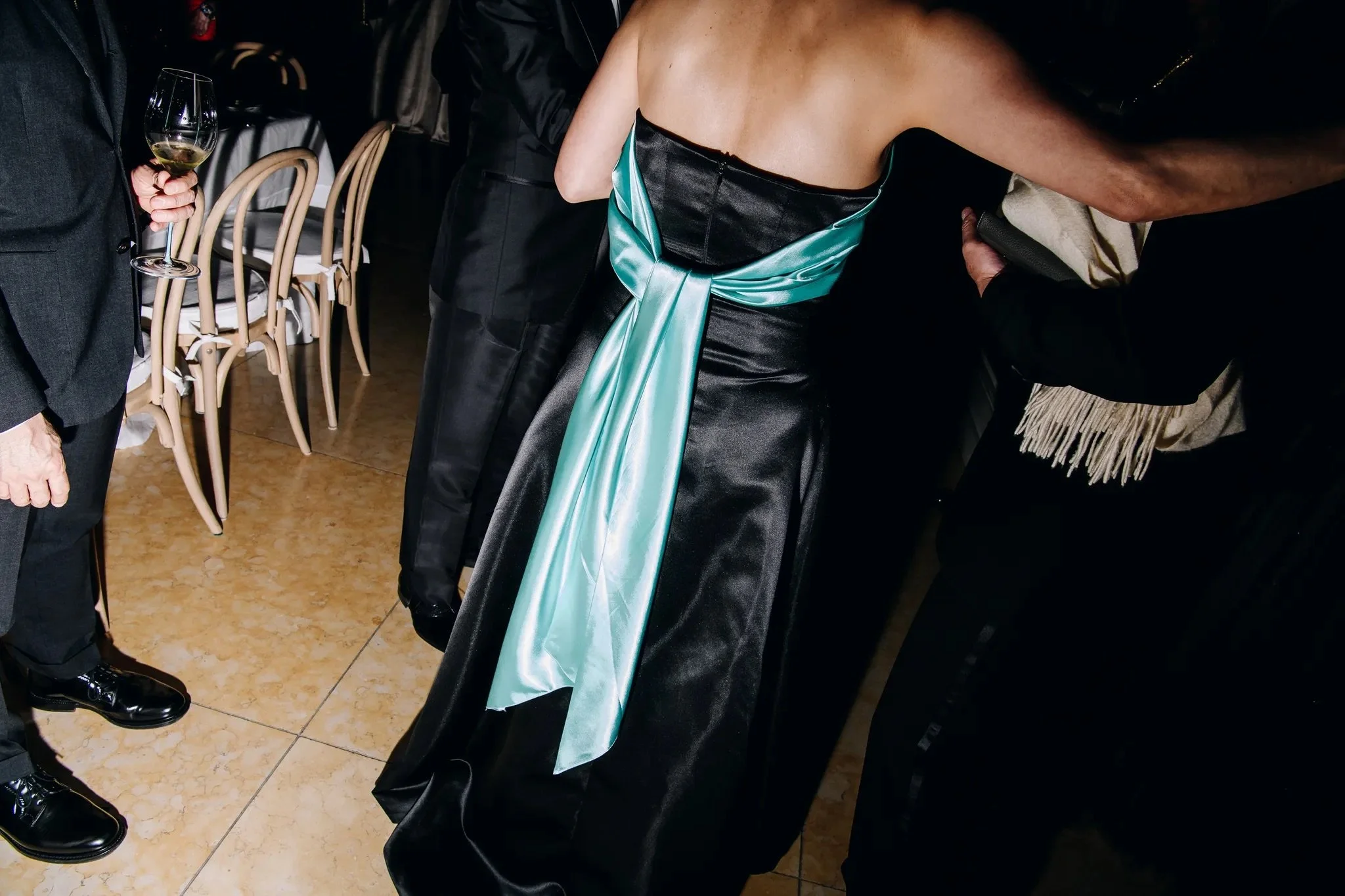 Seat cushions,
Tiffany & Co.’s Glittering Blue Book Gala