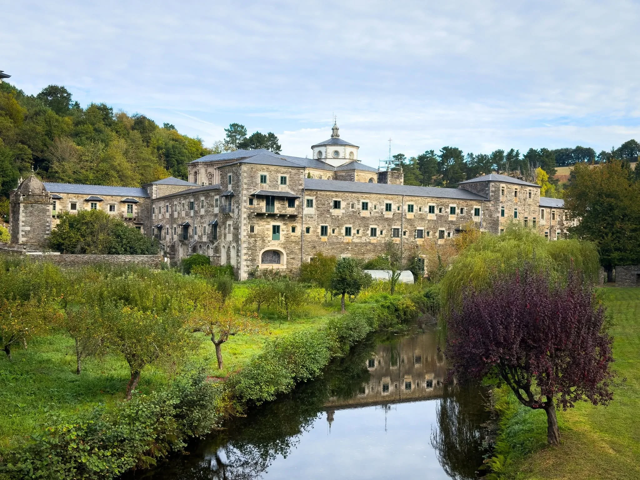 historic samos monastery camino