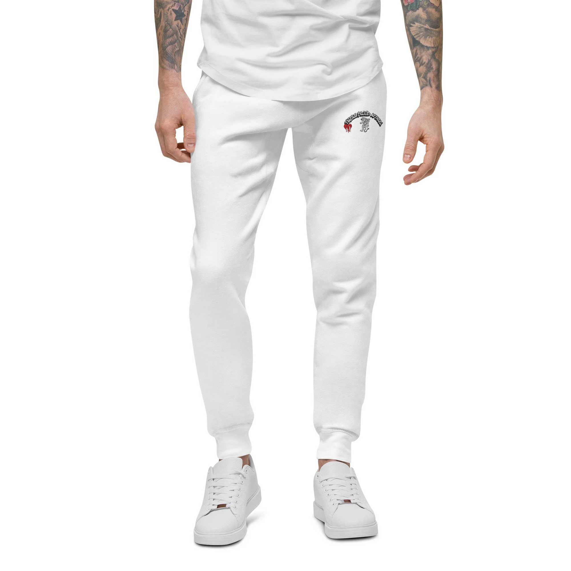 unisex-fleece-sweatpants-white-front-6953542e4efc7.jpg