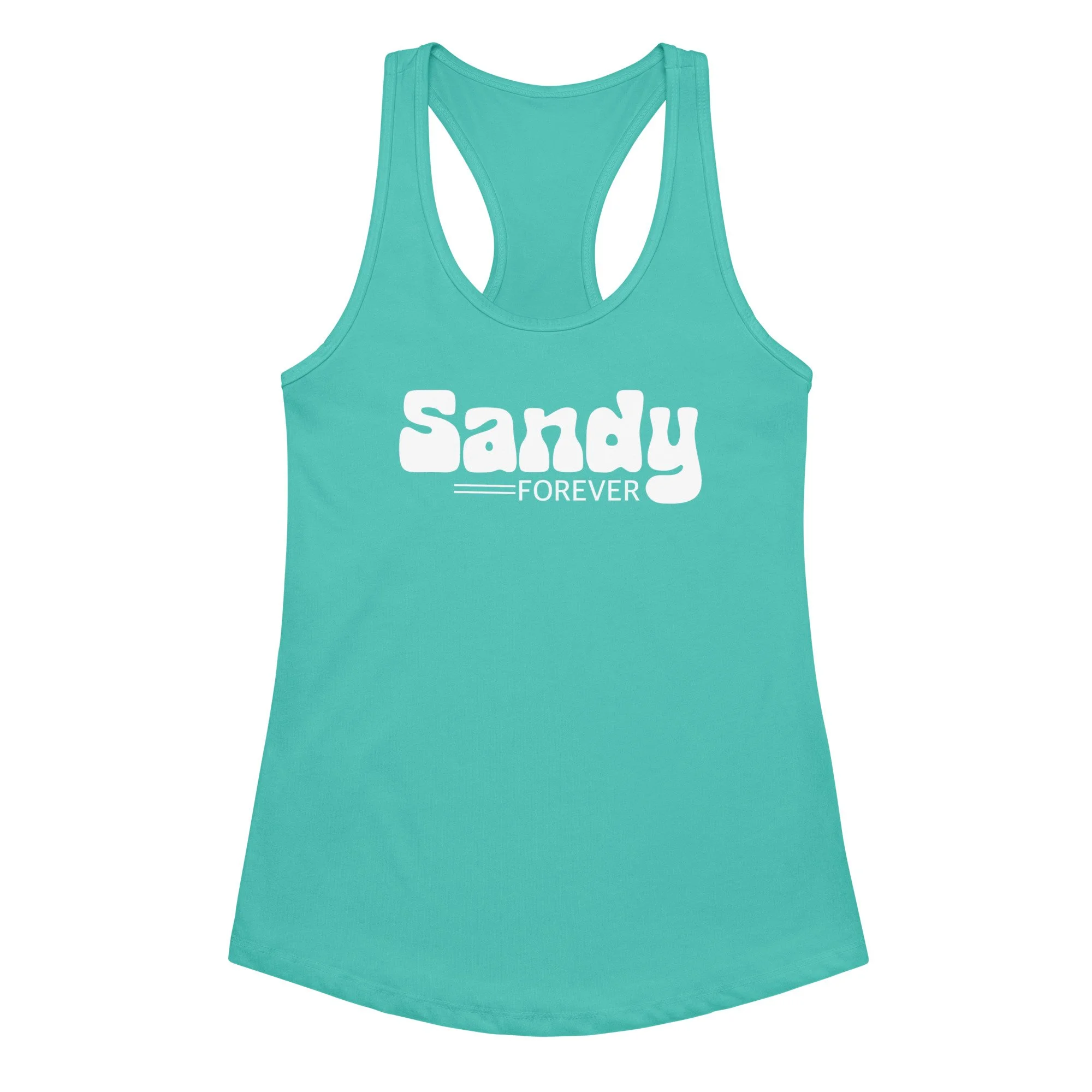 Sandy Forever Beach Racerback Tank