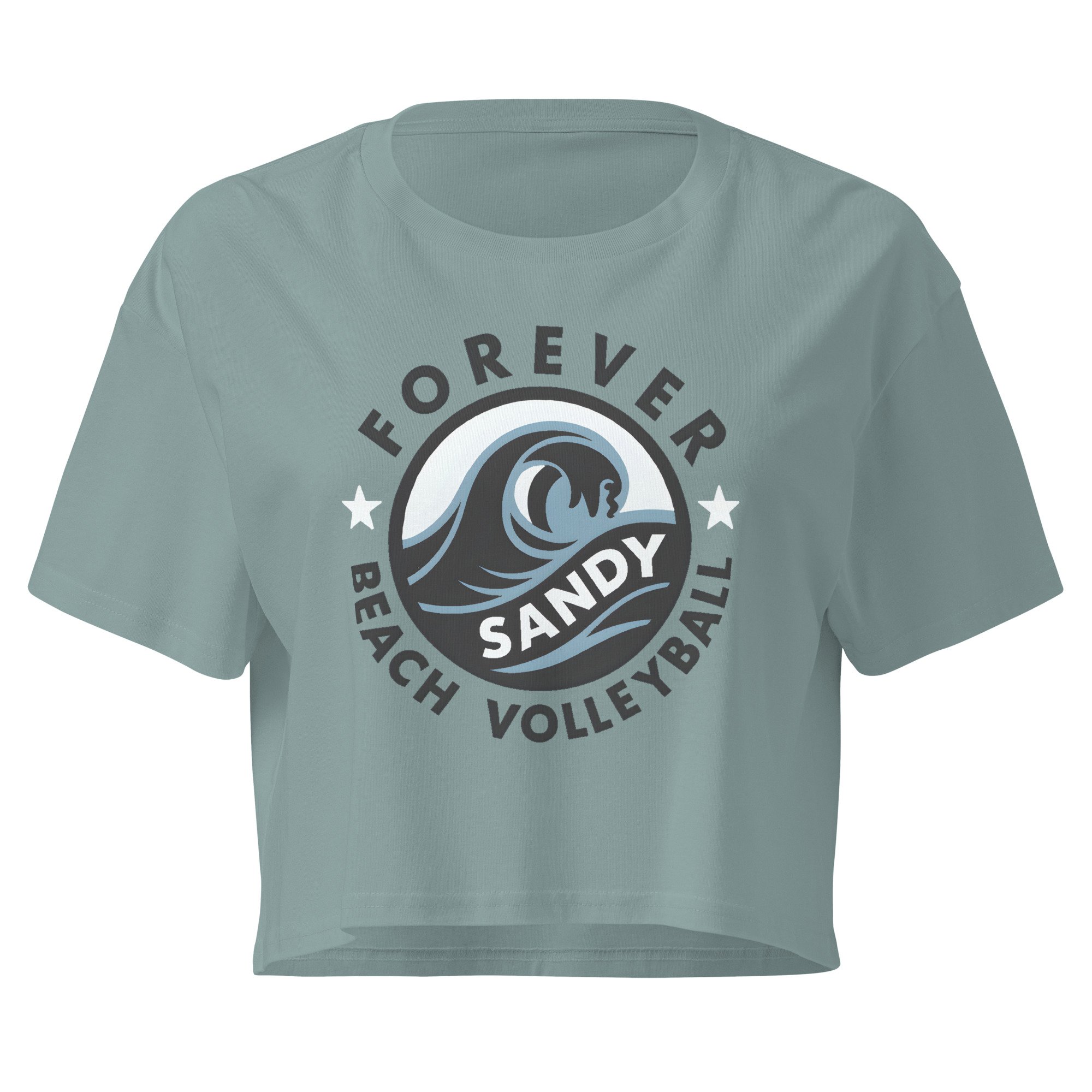 Sandy Forever Cropped Tee