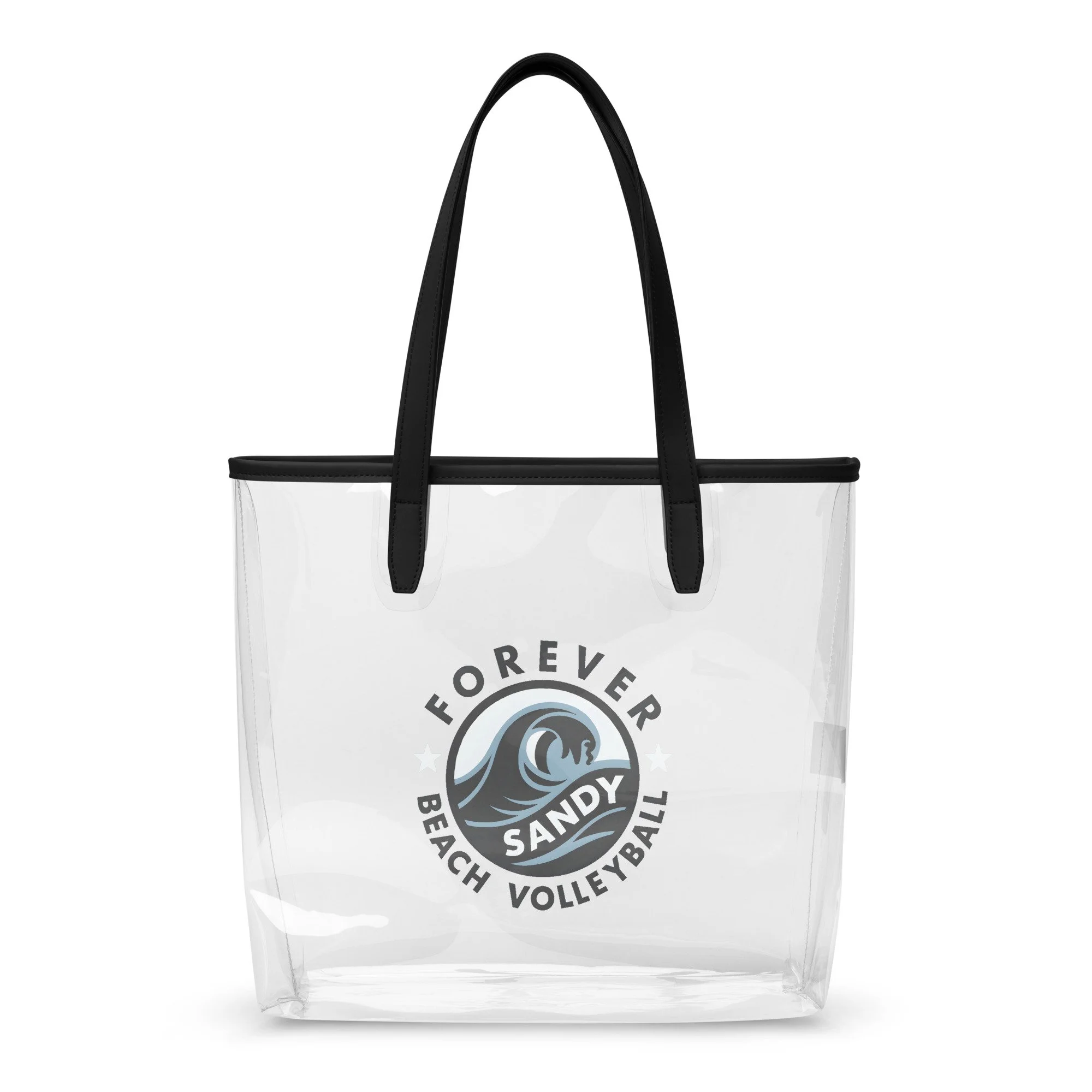 Sandy Forever Coastal Clear Tote