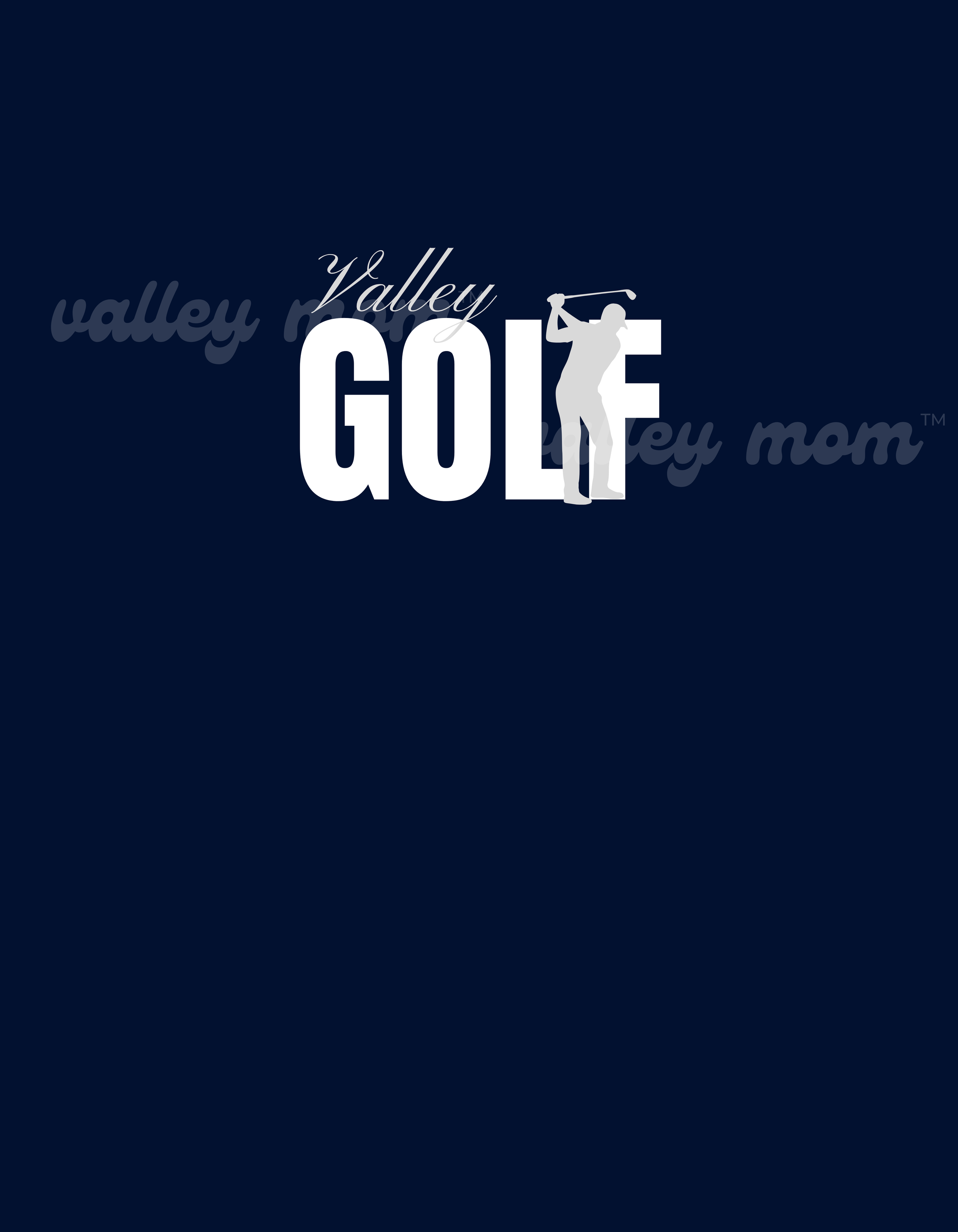 VALLEY MOM™ Golf Wordmark-Digital Download