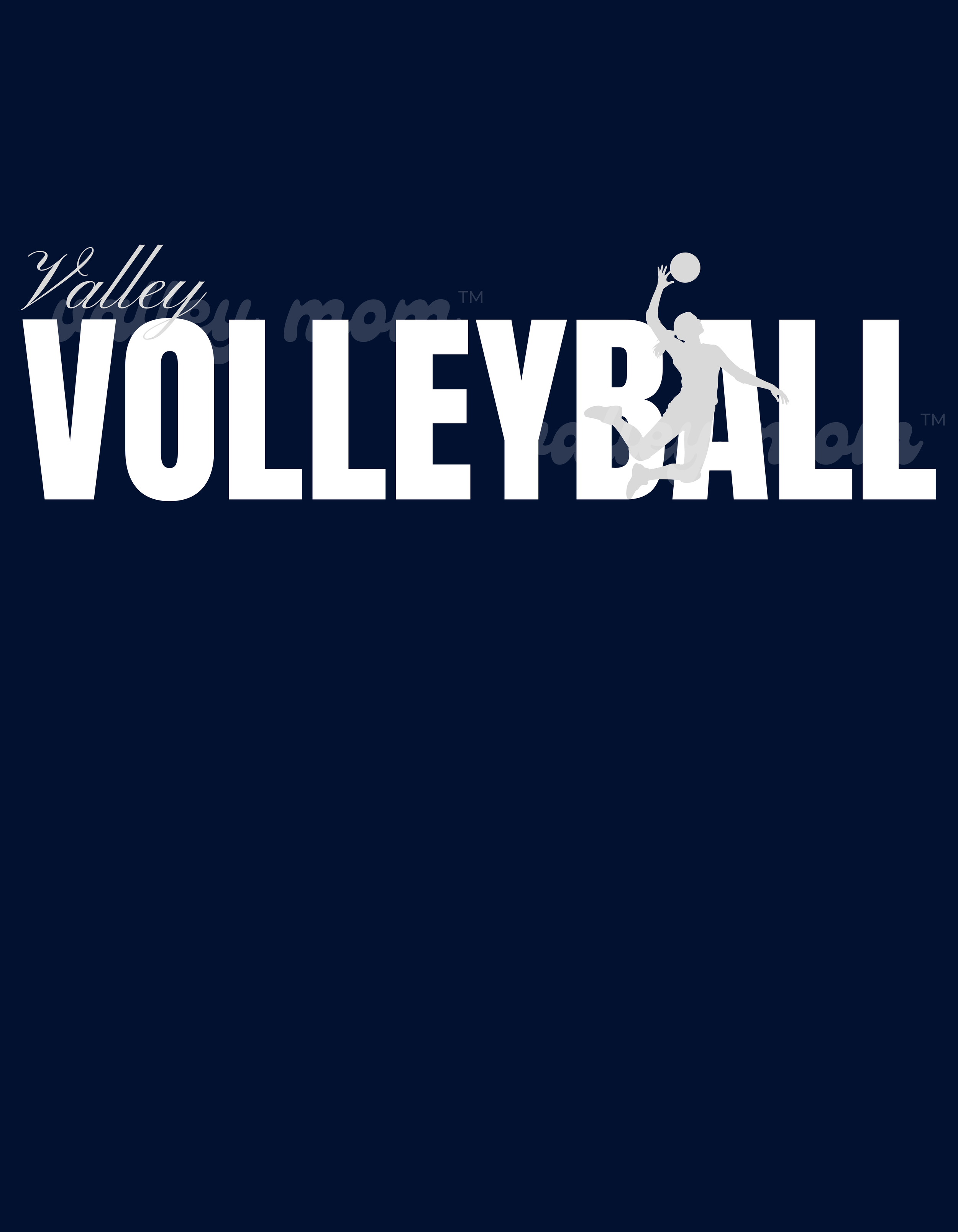 VALLEY MOM™ Volleyball Wordmark-Digital Download