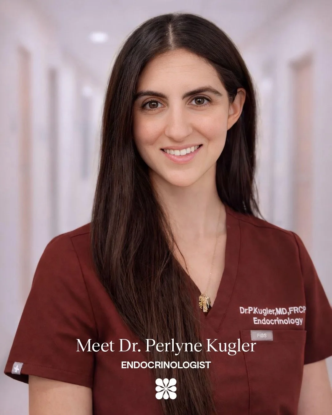 Meet Dr. Perlyne Kugler, Endocrinologist. 🩺

Certified by the Royal College of Physicians and Surgeons of Canada, Dr. Kugler completed her training in Internal Medicine before specializing in Adult Endocrinology and Metabolism.

Her approach focuses