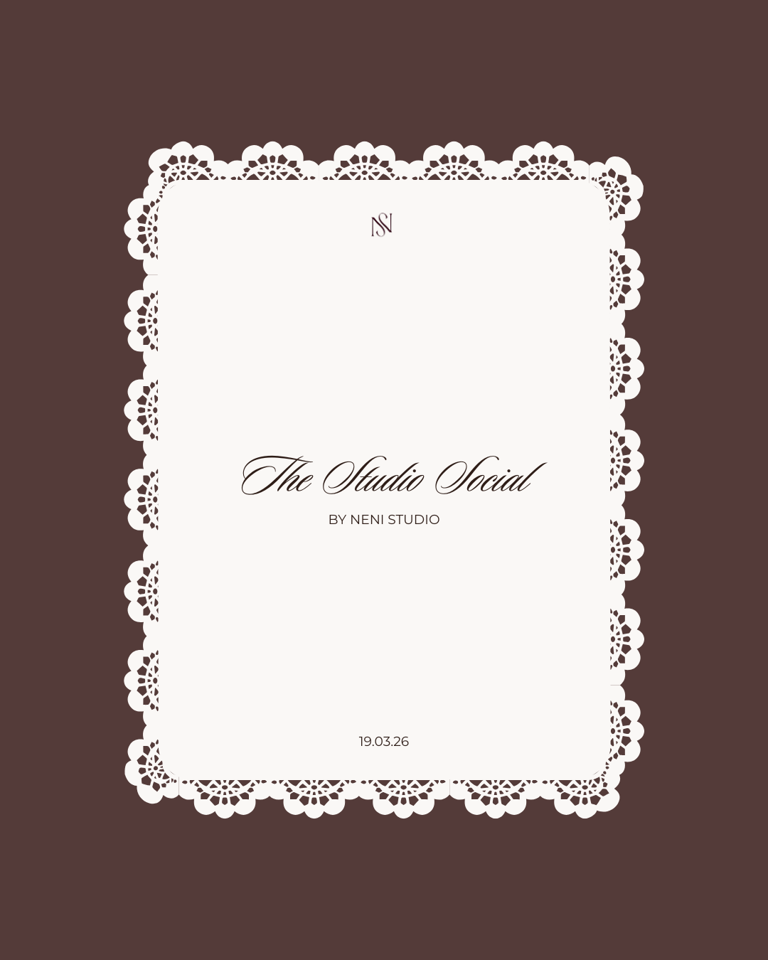 The Studio Social - by Neni Studio