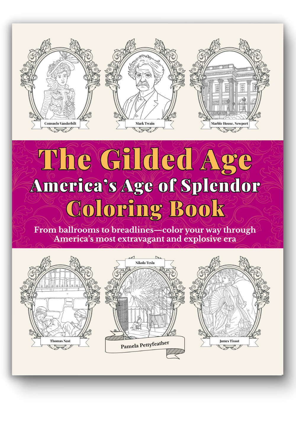 Color & Learn about the Gilded Age!