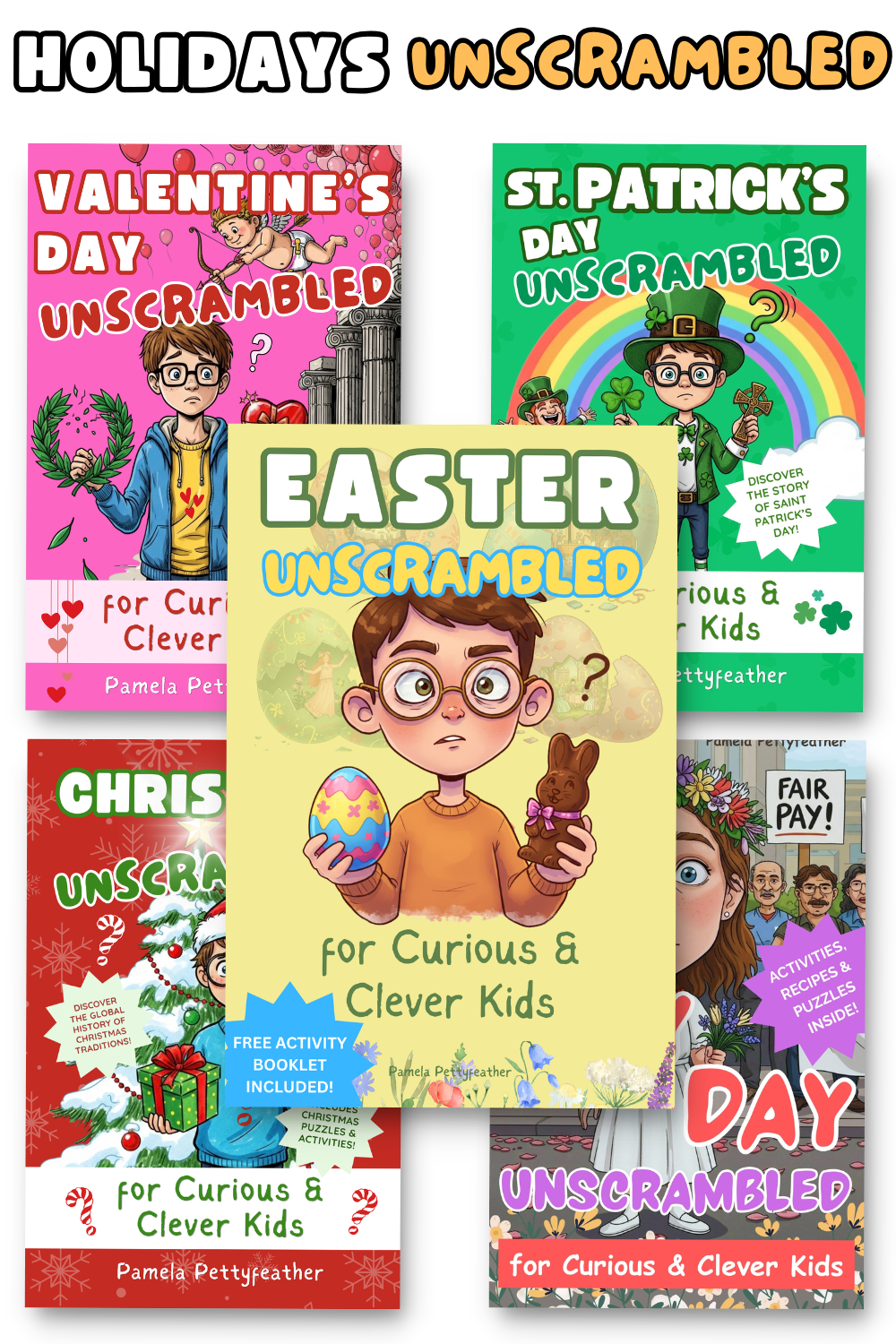 Holiday History & Traditions 101 Chapter & Activity Books