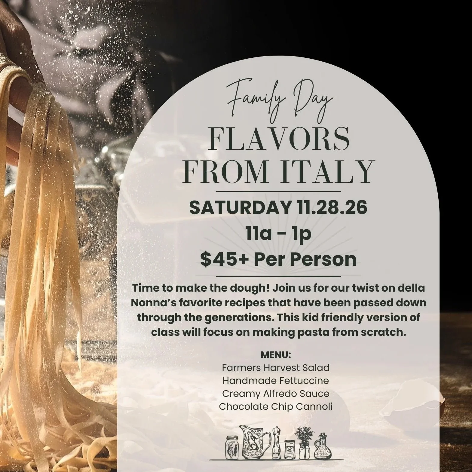 11.28.26 | Family Dau Flavors From Italy
