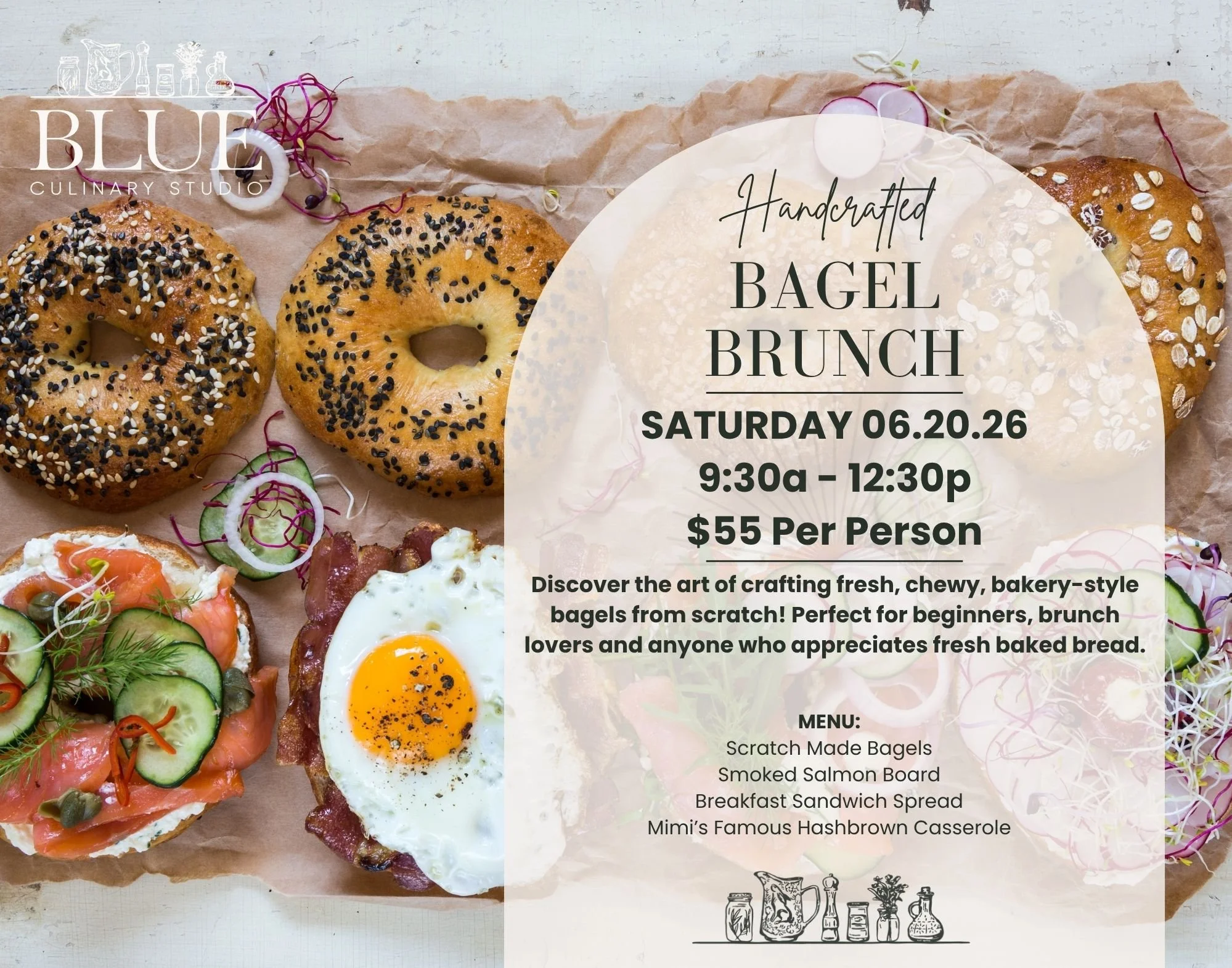 06.20.26 | Handcrafted Bagel Brunch